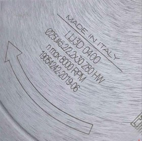 تصویر تیغ اره ۲۵/۸۰ freud ایتالیا mdf 