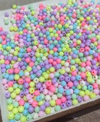 تصویر مهره پاستیلی سایز 6 ریسه 100 عددی 