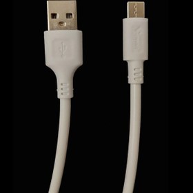 تصویر کابل تبدیل USB به USB-C وی اسمارت مدل VS-61 طول 1 متر سفید کابل تبدیل USB به USB-C USB Type-C