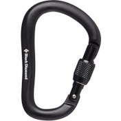 تصویر کارابین پیچ گلابی شکل بلک دیاموند راک لاک Black Diamond Rock Lock Carabiner