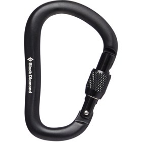 تصویر کارابین پیچ گلابی شکل بلک دیاموند راک لاک Black Diamond Rock Lock Carabiner