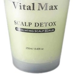 تصویر اسکراب کف سر مارک ویتال مکس اسکراب اسکالپ (کف سر) نمکی ویتال مکس Vital Max