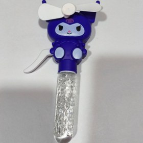 تصویر حباب ساز به علاوه پنکه کرومی - مشکی 