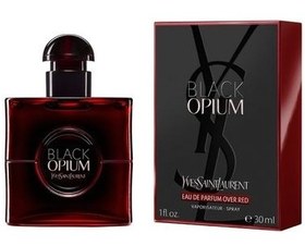 تصویر عطر ادکلن ایو سن لورن (وای اس ال) بلک اوپیوم اور رد ادوپرفیوم زنانه Yves Saint Laurent Black Opium Over Red for Women EDP 