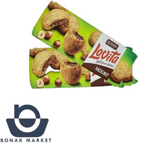 تصویر کوکی شکلاتی روشن لاویتا با مغز کرم شکلاتی 127 گرم ROSHEN LOVITA Soft Cream Cookies