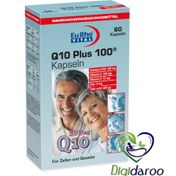 تصویر قرص کیوتن پلاس 100 بسته 60 عددی یوروویتال ا Eurho Vital Q10 Plus 100 Eurho Vital Q10 Plus 100