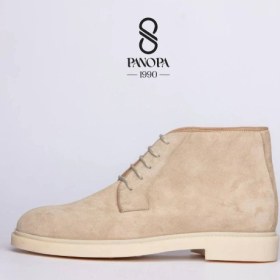 تصویر کفش بوت مردانه چرم جیر کد ۰۵۲ 