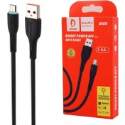 تصویر کابل میکرو یو اس بی فست شارژ Denmen D16V 3.6A 1m Denmen D16V 3.6A 1m Micro USB Cable