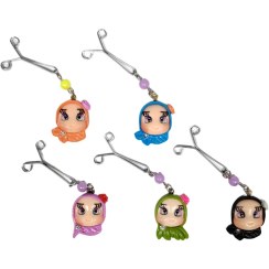 تصویر گیره روسری خمیری 