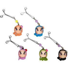 تصویر گیره روسری خمیری 