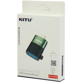 تصویر مبدل USB به لایتنینگ نیتو مدل NT-CN16 NT-CN16 model USB to Lightning converter