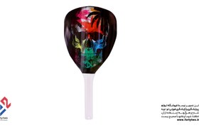 تصویر نقاب تافت فورتی تو fortytwo طرح اسکلت رنگی 16 