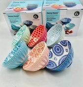 تصویر کاسه آبگوشت خوری دنی هوم سایز ۱۲ ست ۶ عددی 