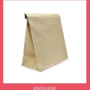 تصویر پاکت بیرون‌بر سوخاری کوتاه کرافت 70 گرم، خام (پک 100 عددی) 32x29x14 