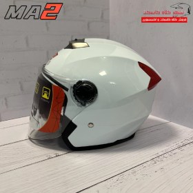 تصویر کلاه کاسکت بدون فک BLK Motorcycle helmet without jaw BLK