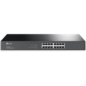 تصویر سوييچ 16 پورت گيگابيت و رکمونت تی پی لينک TP-LINK TL-SG1016 16-Port Gigabit Rackmount Switch 