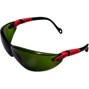 تصویر عینک ایمنی کاناسیف مدل CURV-I رنگ سبز 