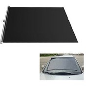 تصویر پرده شیشه جلو دودی ۴۲ سانتیمتر تایوانی 