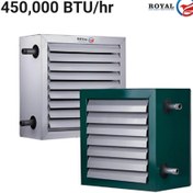 تصویر یونیت هیتر آبگرم 450000BTU/hr با کوئل مانیسمان 