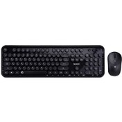 تصویر کیبورد و ماوس بی سیم بیاند مدل BMK-8101 RF Beyond BMK-8101 RF Wireless Keyboard and Mouse