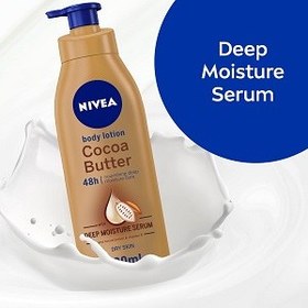 تصویر لوسیون بدن نیوا Nivea حاوی کره طبیعی کاکائو حجم 400 میلی لیتر مبدا سفارش امارات 