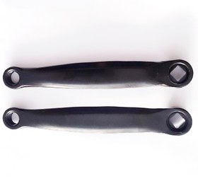 تصویر قامه دوچرخه ثابت چپ و راست ،جفت، رزوه 14میلی متری 