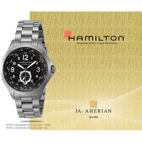 تصویر ساعت مچی عقربه ای مردانه Hamilton سری Khaki Aviation | مدل QNE Auto Hamilton Khaki Aviation QNE Men's Automatic Watch H76655133