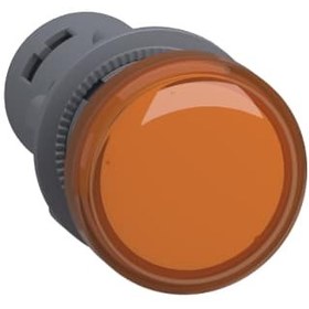 تصویر چراغ سیگنال XA2EVM5LC رنگ نارنجی اشنایدر Schneider XA2EVM5LC Orange Signal Light