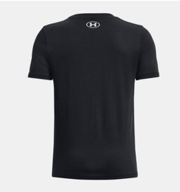تصویر تیشرت پسرانه اورجینال آندر آرمور مشکی Under Armour 1380067 Boy Project Rock Brahma Bull آستین کوتاه 1380067-001 
