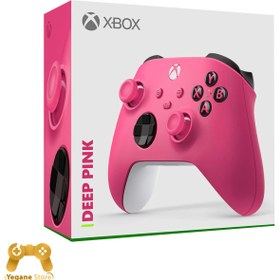 تصویر دسته بازی مایکروسافت صورتی Xbox Series Microsoft Xbox Series Controller Deep Pink