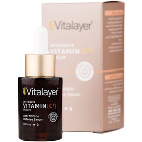 تصویر سرم ویتالیر ویتامین سی حجم 30 میل Vitalayer  Intensiv Vitamin C serum 30ml