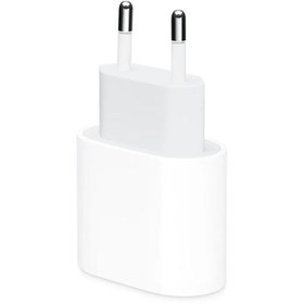 تصویر شارژر دیواری اپل مدل 20 وات دو شاخه Apple 20 Watt Wall Charger