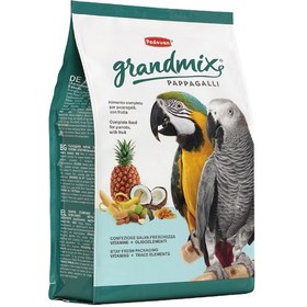 تصویر غذای طوطی سانان پادوان مدل Pappagalli grandmix وزن 2 کیلوگرم 