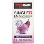 تصویر کاندوم سوئیس کر مدل Single Largo بسته 12 عددی ا Swiss care Single Largo condom 12pcs Swiss care Single Largo condom 12pcs