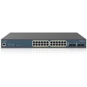 تصویر سوئیچ شبکه 24 پورت انجنیوس Engenius Cloud Managed PoE Switch EWS7928FP-FIT Engenius Fit 24-Port Gigabit 410W PoE+ Switch with 4 SFP Ports EWS7928FP-FIT