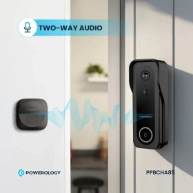 تصویر زنگ در هوشمند پاورولوژی Powerology Smart Doorbell Camera 