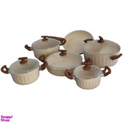 تصویر سرویس پخت‌وپز 11 پارچه اویز مدل الیپس 