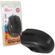 تصویر ماوس با سیم دی نت DNet ا D-net Optical Mouse D-net Optical Mouse