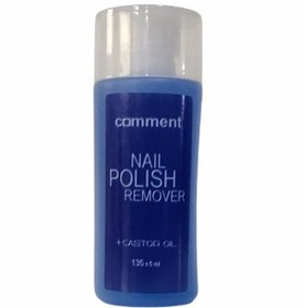 تصویر محلول لاک پاک کن مدل رز 135میل کامنت Comment Nail Polish Remover Rose 135ml