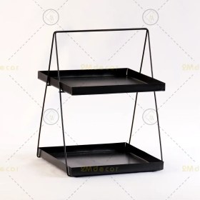 تصویر استند فلزی دو طبقه 