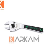 تصویر آچار فرانسه 8 اینچ جغجغه ای AMAR2320 تاپ تول 