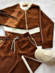 تصویر سوئیشرت شلوار مخمل 