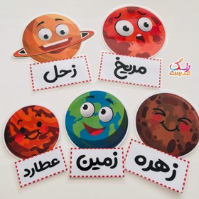 تصویر منظومه شمسی لمینتی 