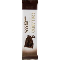 تصویر شکلات گالاردو 83 درصد فرمند 23 گرم 