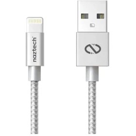 تصویر کابل تبدیل USB به لایتنینگ نزتک مدل MFI Braided Durable 