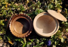 تصویر قندان چوبی 