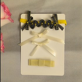 تصویر ست هد بند نوزادی(کد4) 