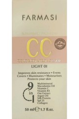 تصویر کرم اورجینال برند Farmasi مدل CC Cream 01 Light 50g کد 763816853 