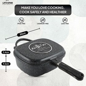 تصویر ماهیتابه رژیمی لایف اسمایل مدل LIFEP72-30 سایز ۳۰ 