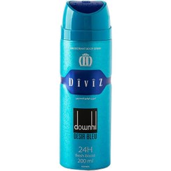 تصویر اسپری مردانه دیوایز مدل Dunhill Desir Blue حجم 200 میلی لیتر اسپری